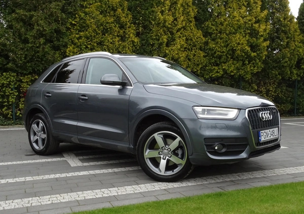 Audi Q3 cena 66700 przebieg: 152735, rok produkcji 2014 z Gniezno małe 301